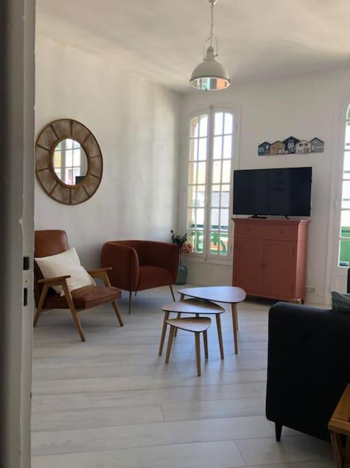 Appartement Vue Mer Laterale Mers-les-Bains Zewnętrze zdjęcie